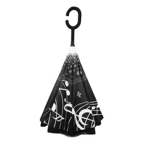 Music Bumblebees Musical Notes Inverted Umbrella