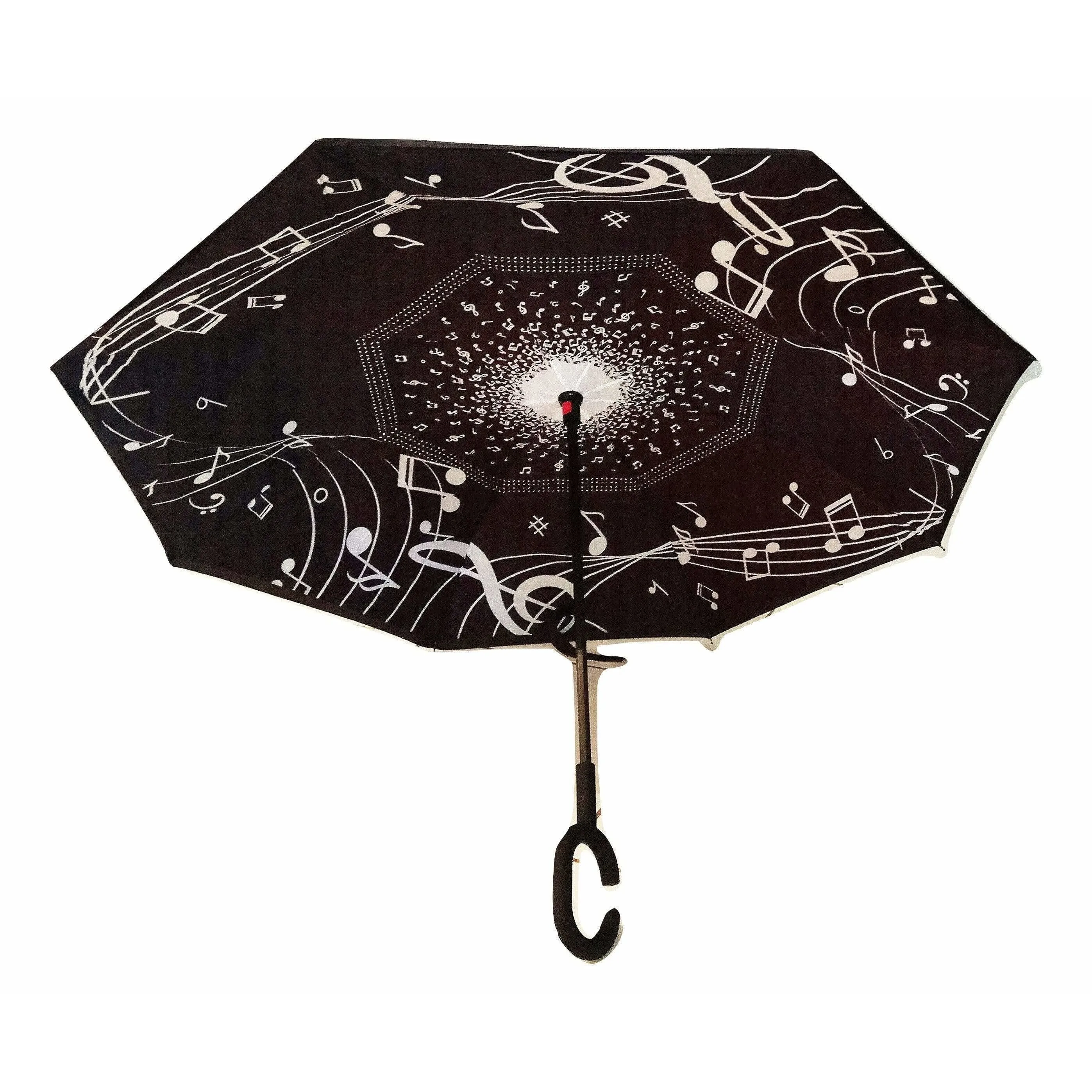 Music Bumblebees Musical Notes Inverted Umbrella