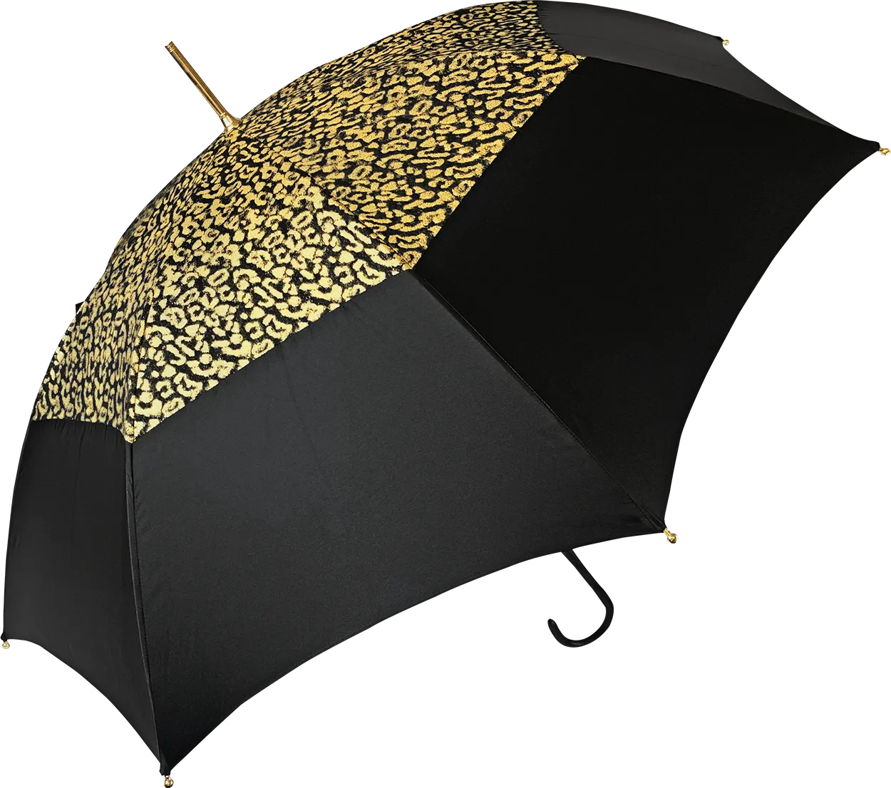 New Gold Lurex Fabric Women's Umbrella