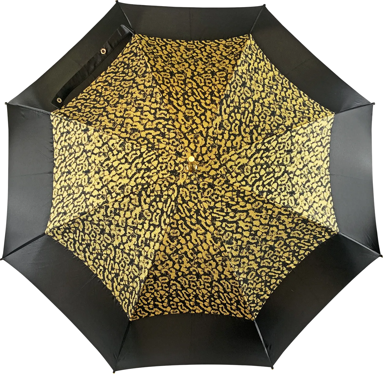 New Gold Lurex Fabric Women's Umbrella