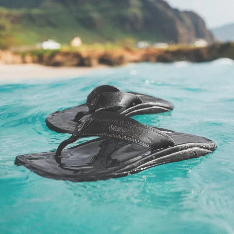 Olukai Men's Ohana - Black/Black