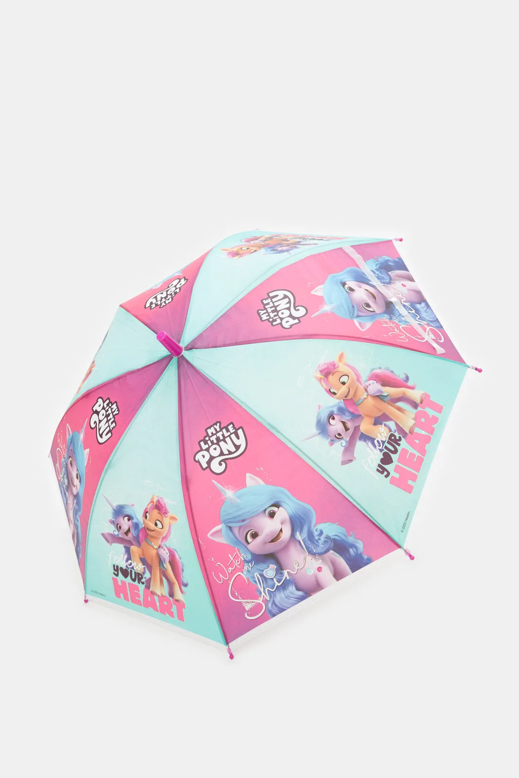 Pink And Blue My Little Pony Lightweight Umbrella