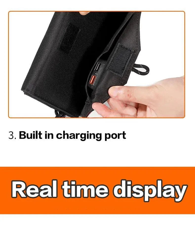 Practical 800W Foldable Solar 6 Panels Charger USB 5V