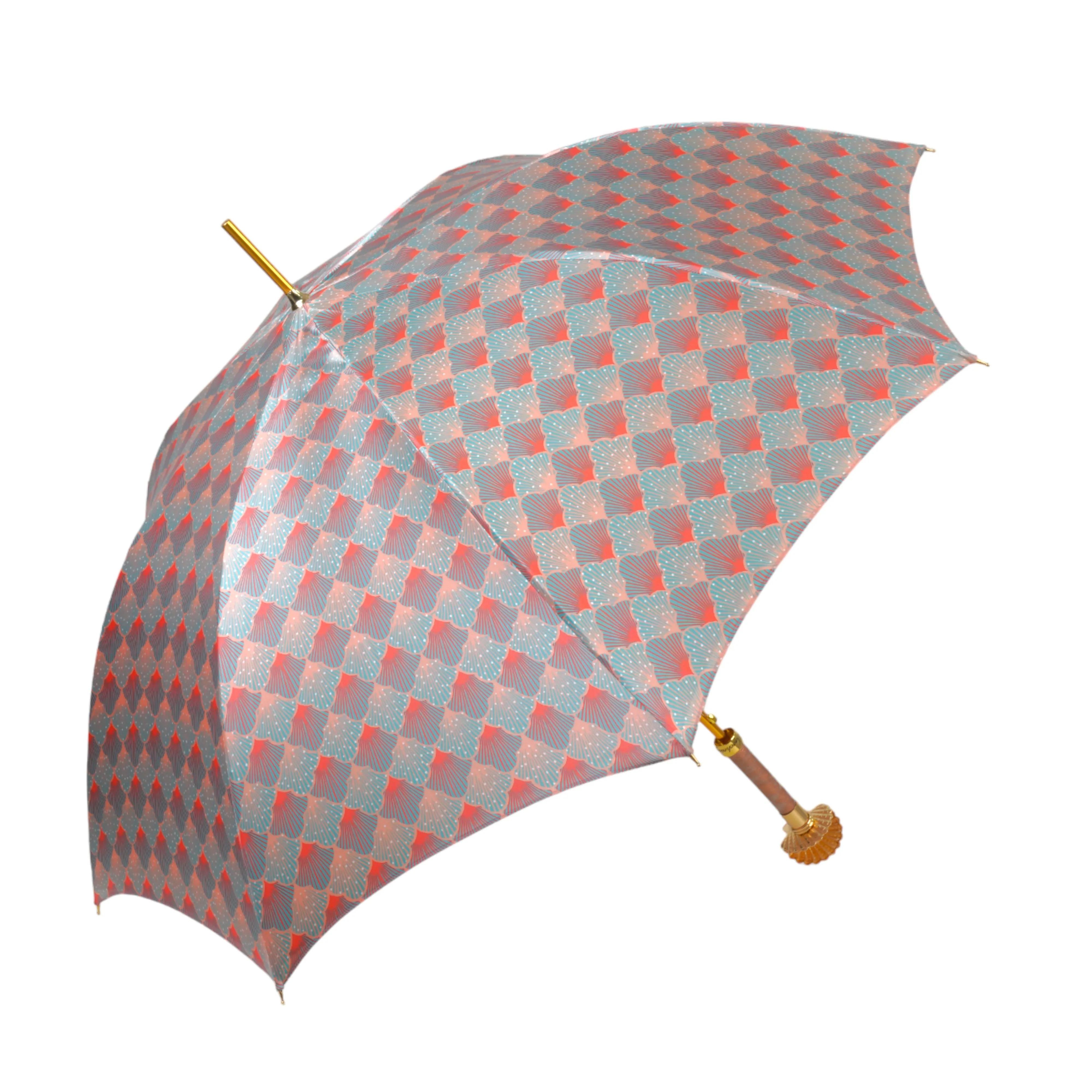 Premium Craft Umbrella with  Gold-Plated Metal Shell