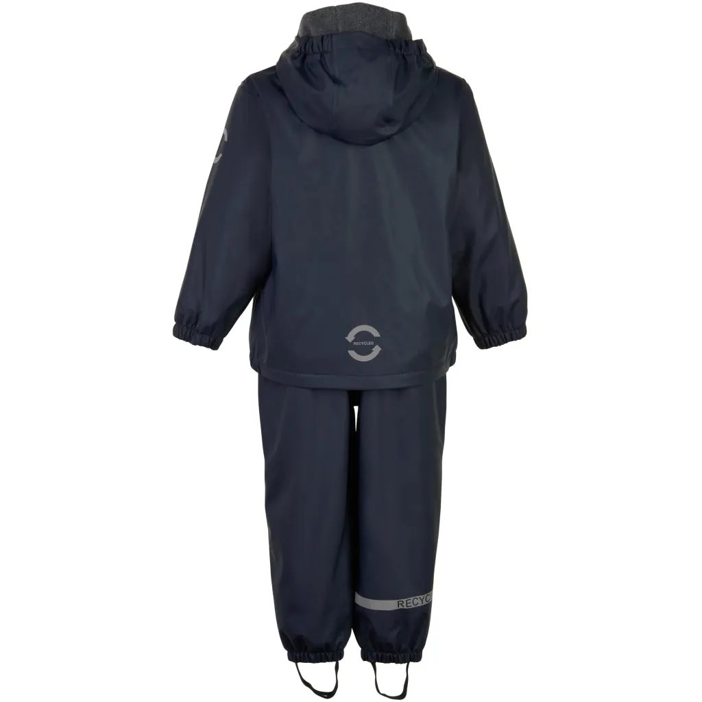 PU Rainwear Fleece Lining (overalls 74-104) - Blue Nights