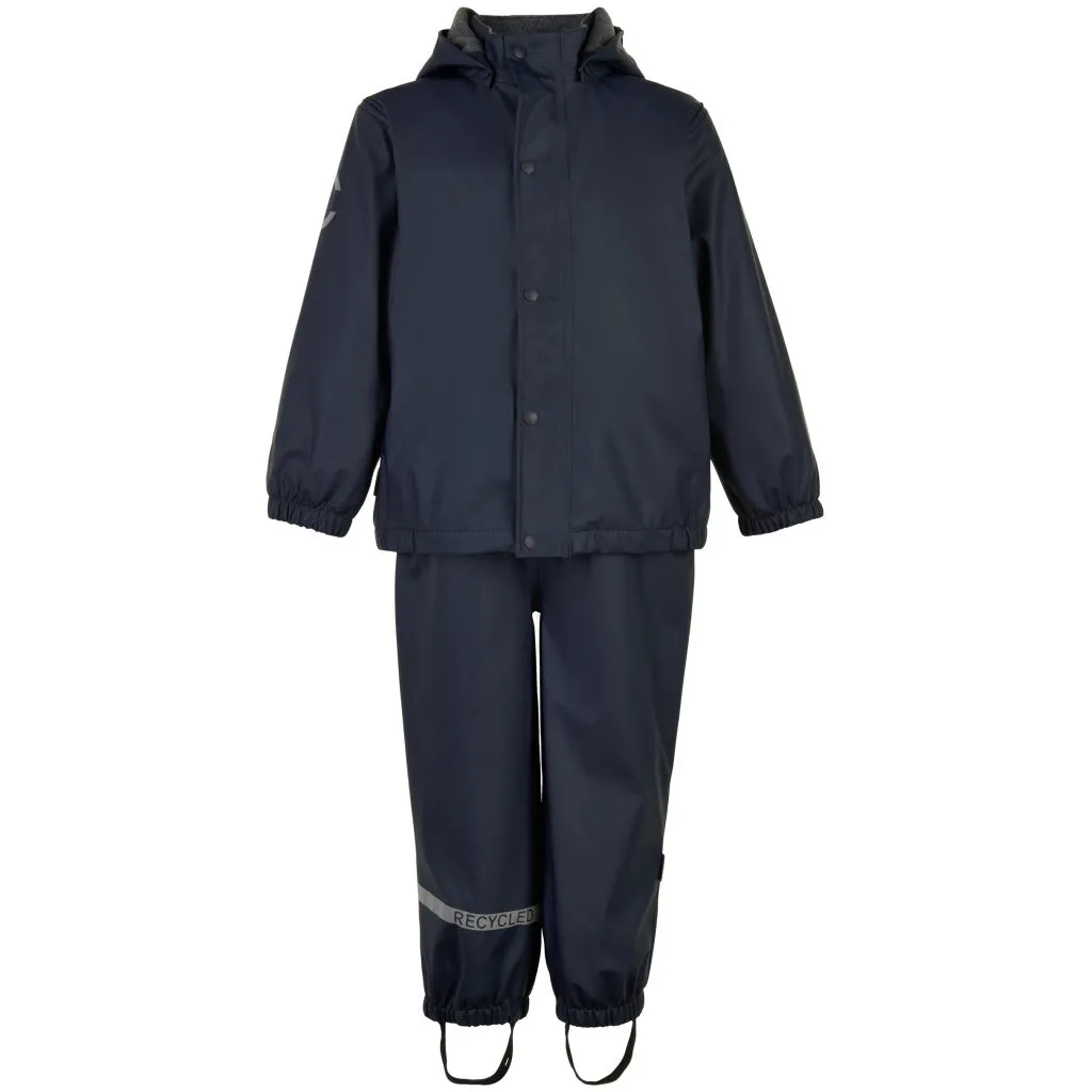 PU Rainwear Fleece Lining (overalls 74-104) - Blue Nights