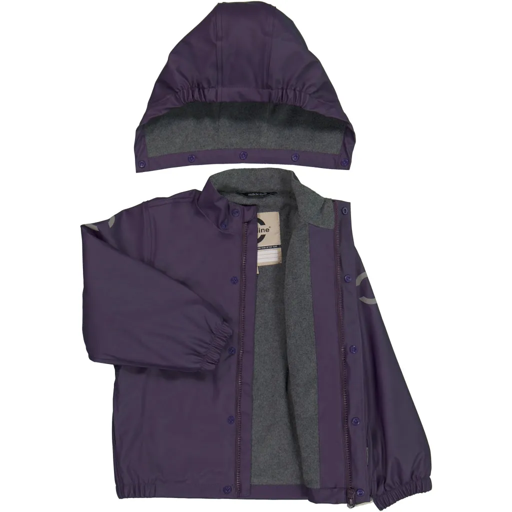 PU Rainwear Fleece Lining (overalls 74-104) - Nightshade