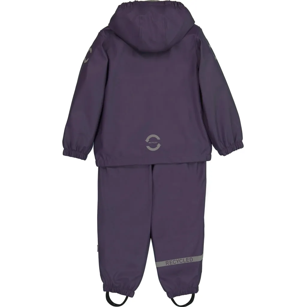 PU Rainwear Fleece Lining (overalls 74-104) - Nightshade