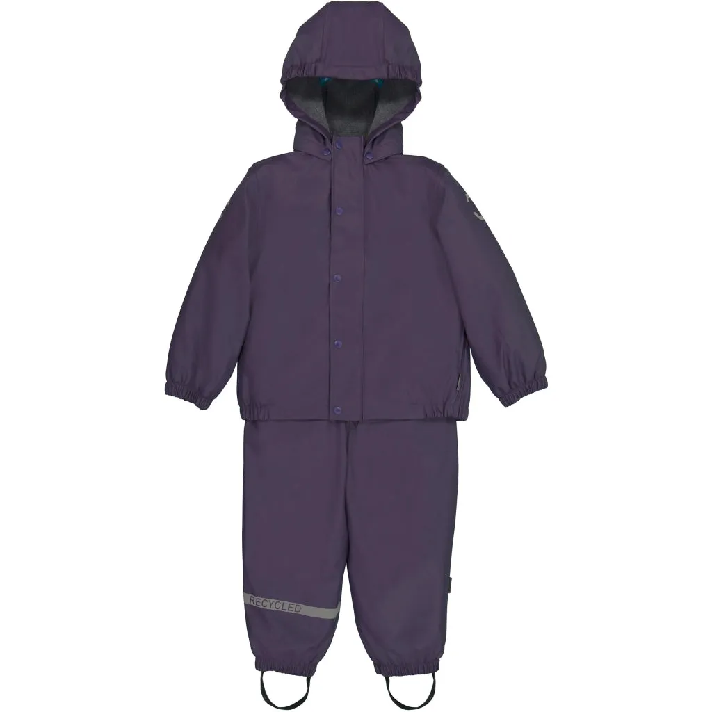 PU Rainwear Fleece Lining (overalls 74-104) - Nightshade