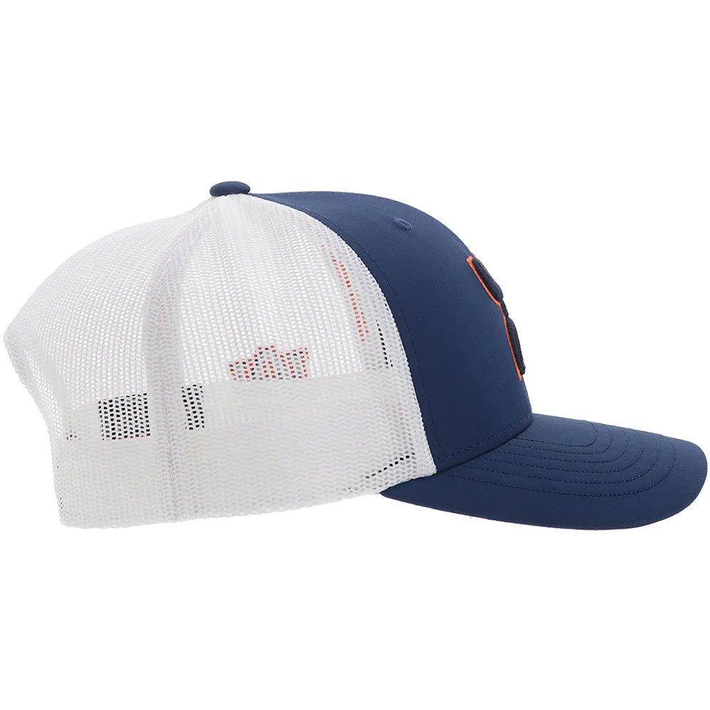 "Auburn University" Hat Navy/White w/Hooey Logo