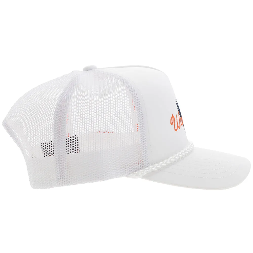 "Auburn University" Hat White w/ War Eagle