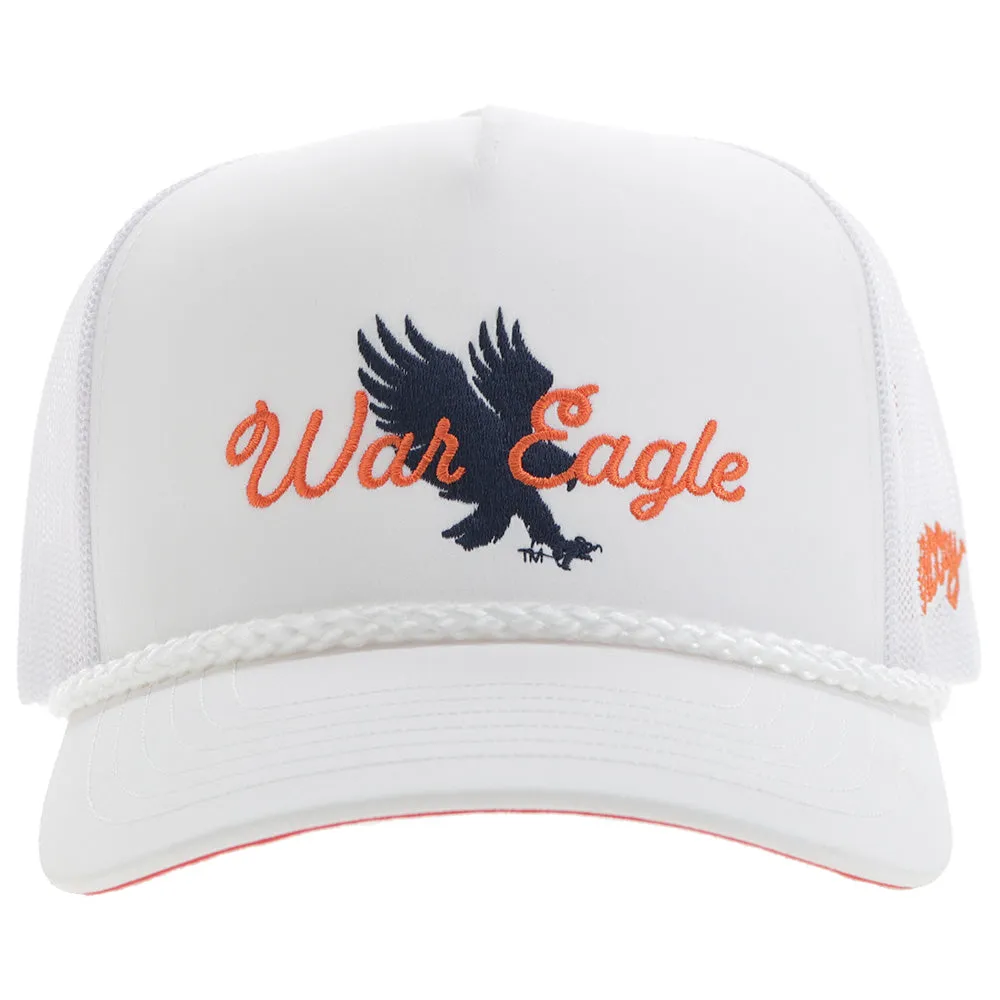 "Auburn University" Hat White w/ War Eagle