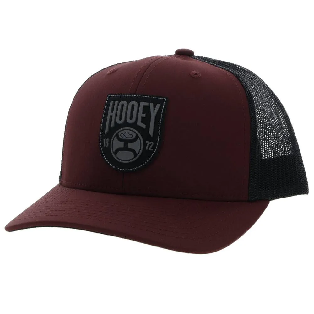 "Bronx" Maroon/Black Snapback Hat