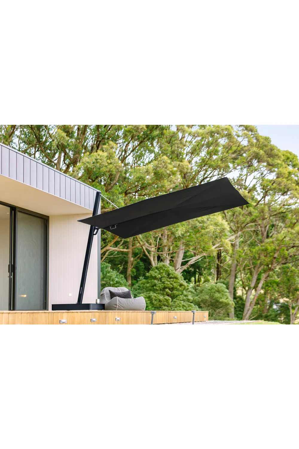 Square Outdoor Cantilever Umbrella (9’ 10”) | Umbrosa Versa UX