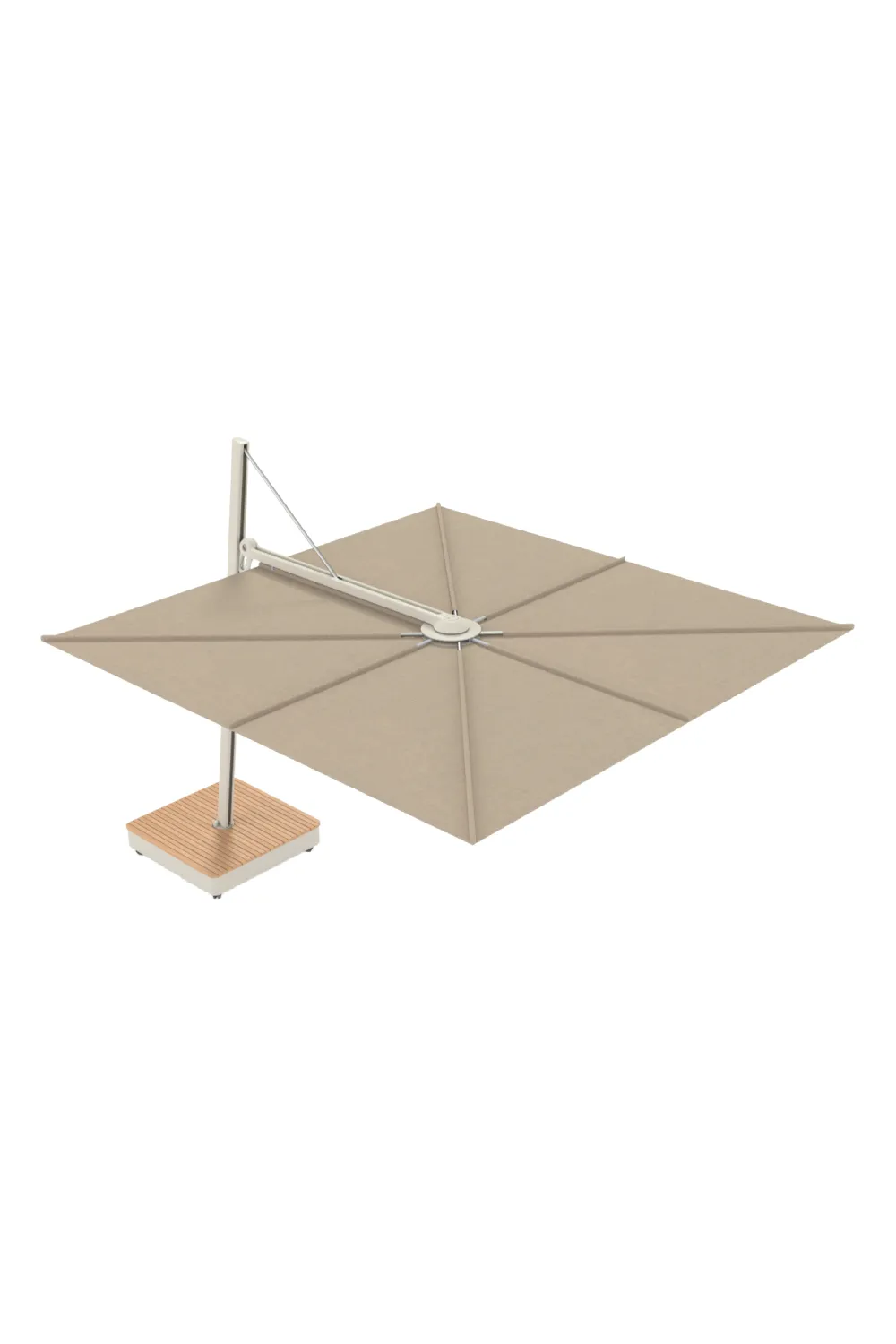 Square Outdoor Cantilever Umbrella (9’ 10”) | Umbrosa Versa UX