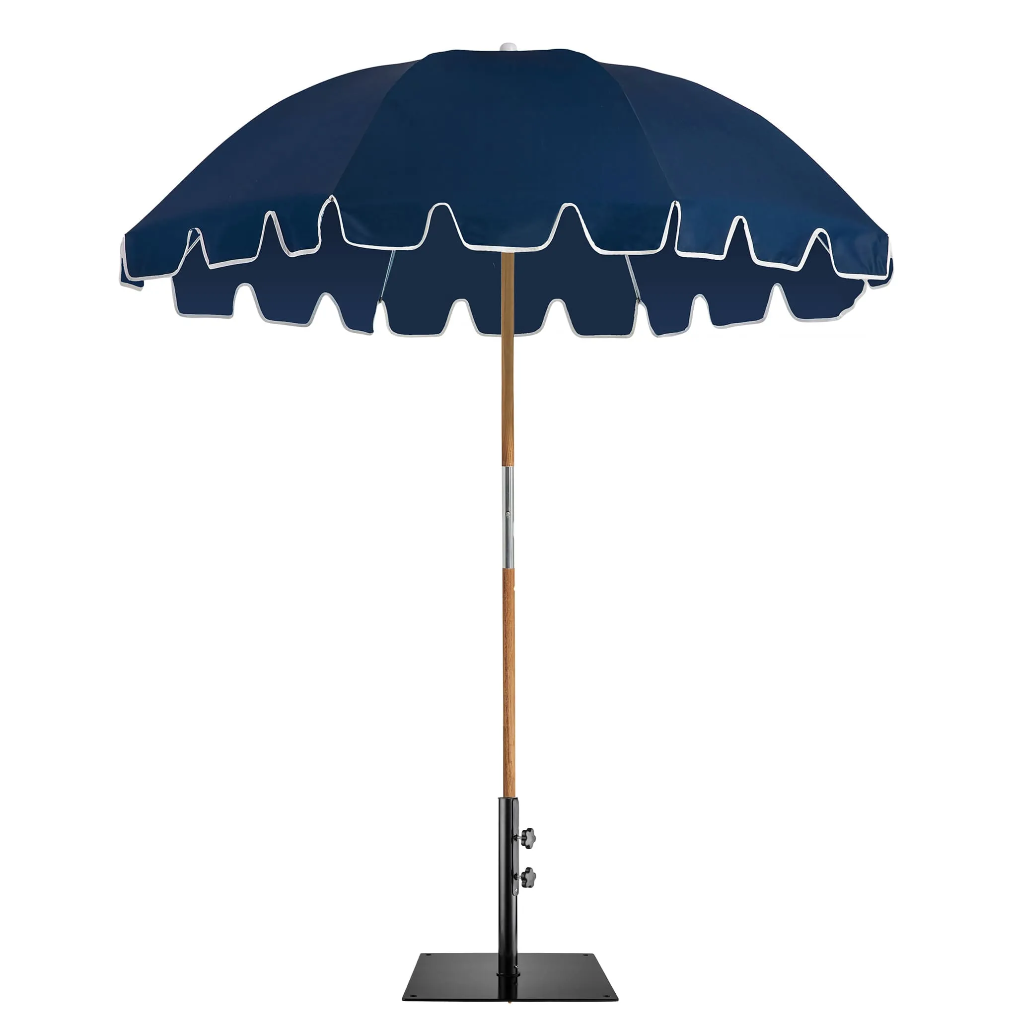 The Weekend Umbrella<br> with 14kg Black Base<br> 170cm diameter canopy