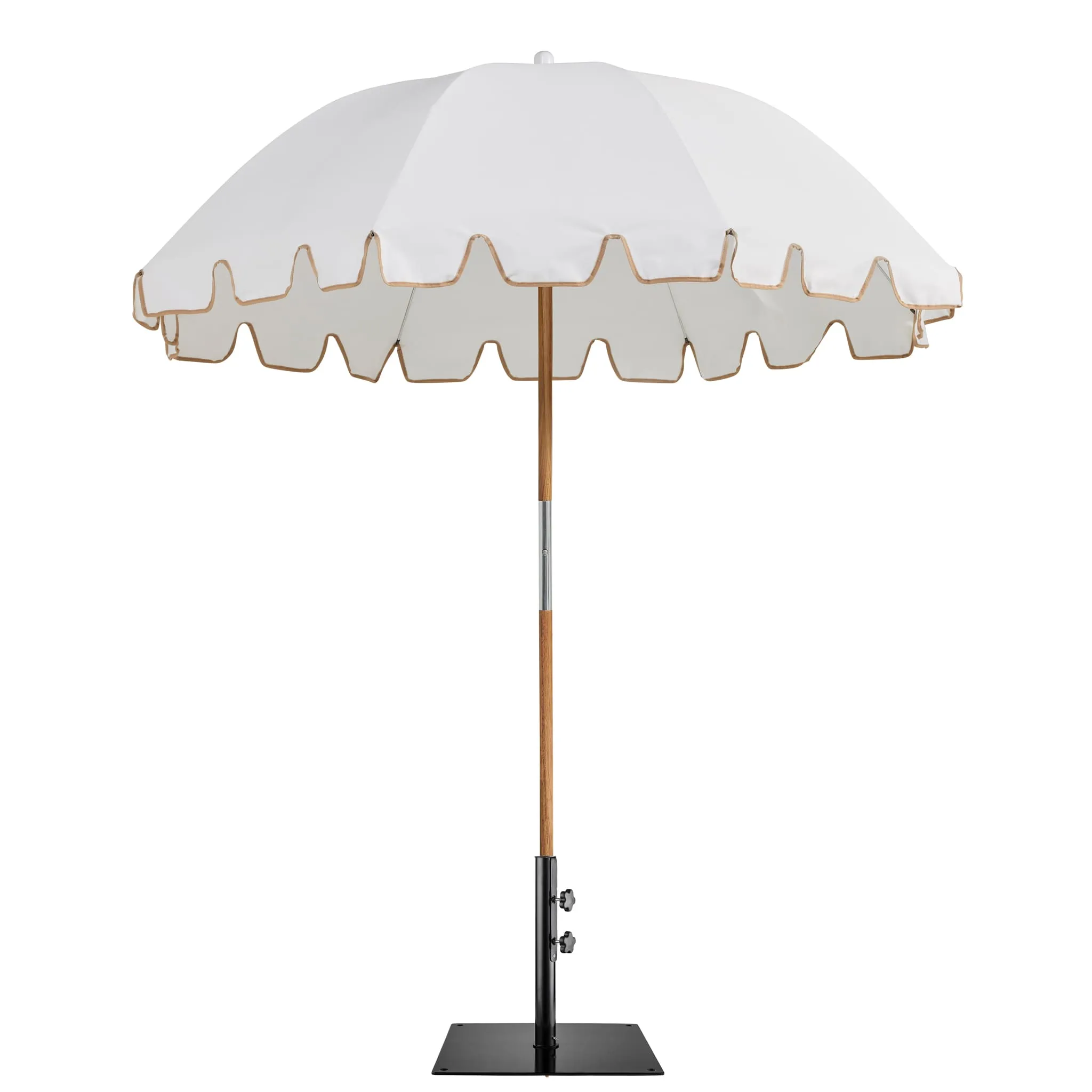 The Weekend Umbrella<br> with 14kg Black Base<br> 170cm diameter canopy