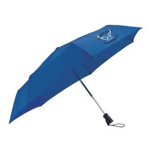 totes - 44" 3 Section Auto Open/Close Umbrella