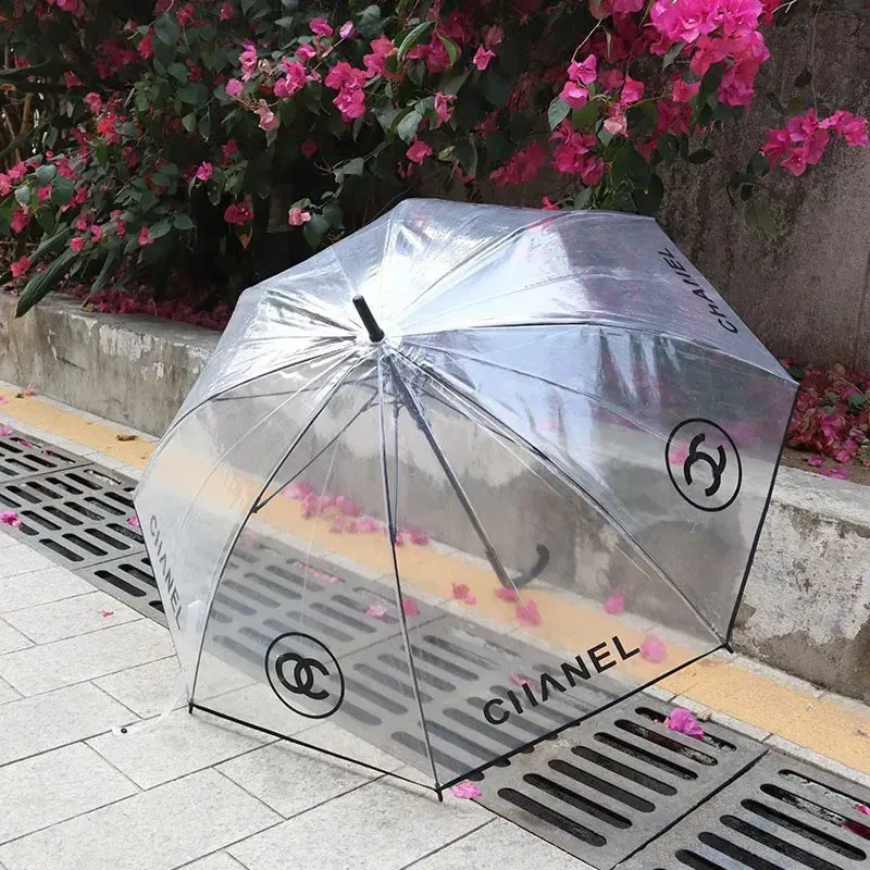 Transparent Luxury Designer Umbrellas