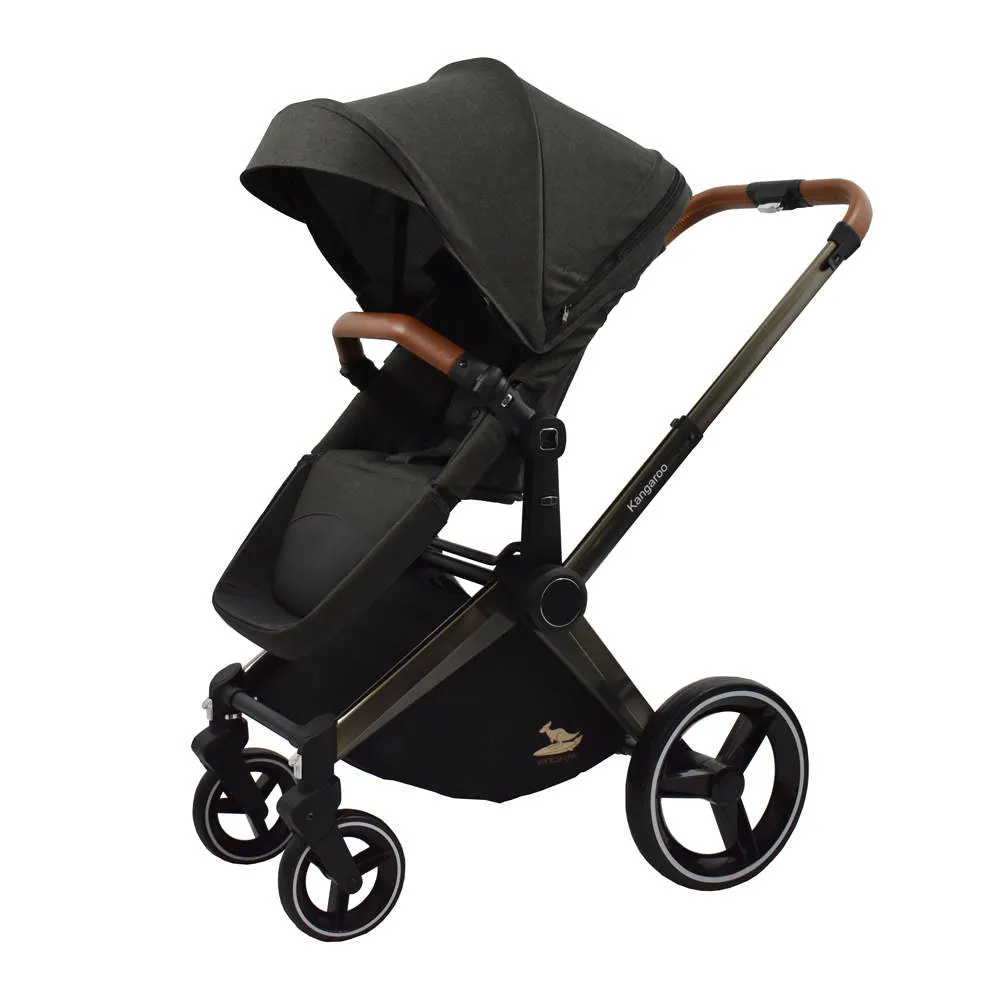 Venice Child Kangaroo Stroller - Charcoal