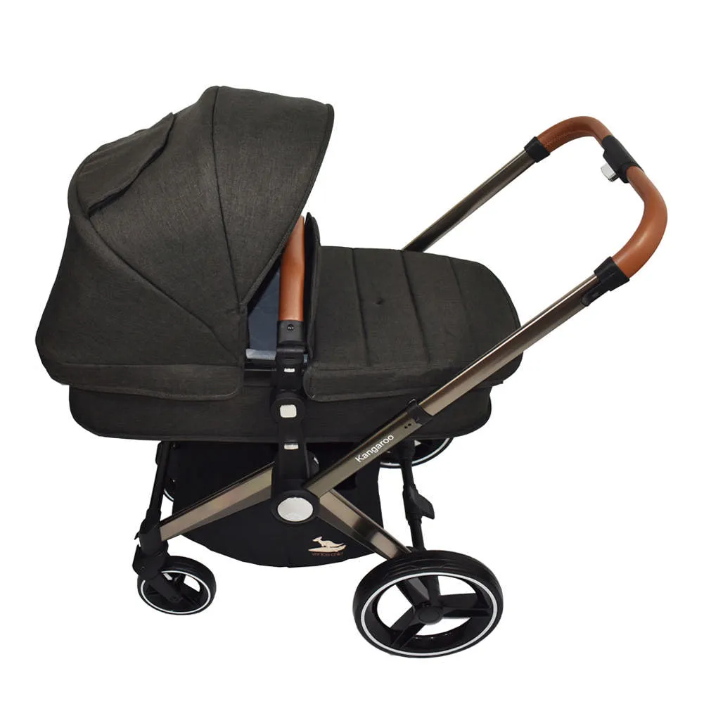 Venice Child Kangaroo Stroller - Charcoal