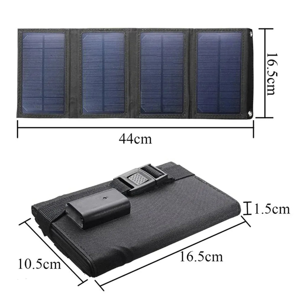 Waterproof Foldable Solar Panel - Portable & Durable