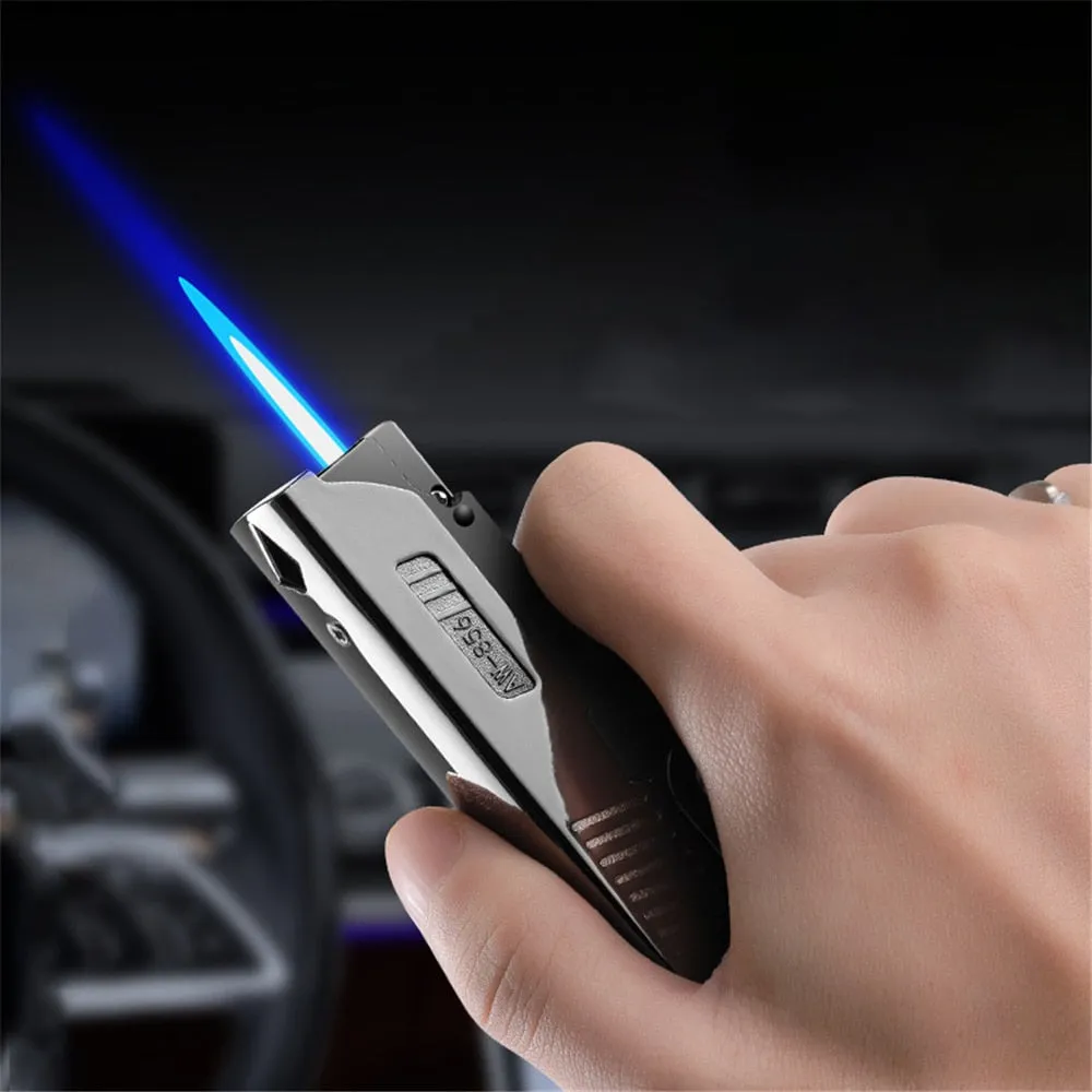 Windproof Gun Shape Jet Spark Flame Lighter