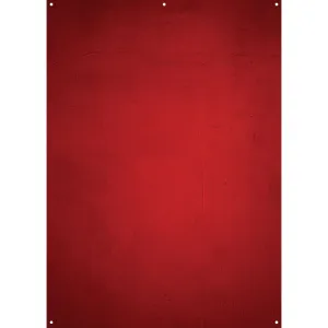 X-Drop Fabric Backdrop - Aged Red Wall (5' x 7')