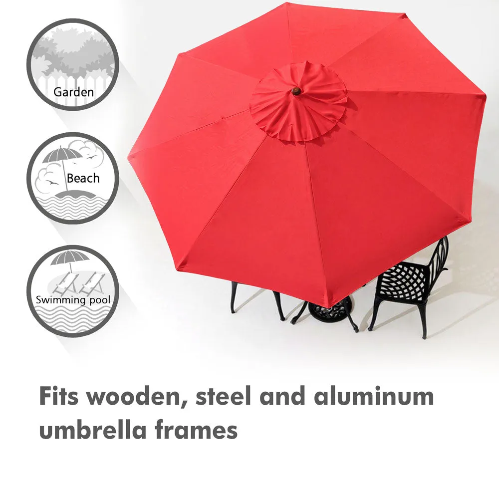 Yescom 10' Outdoor Market Umbrella Replacement Canopy